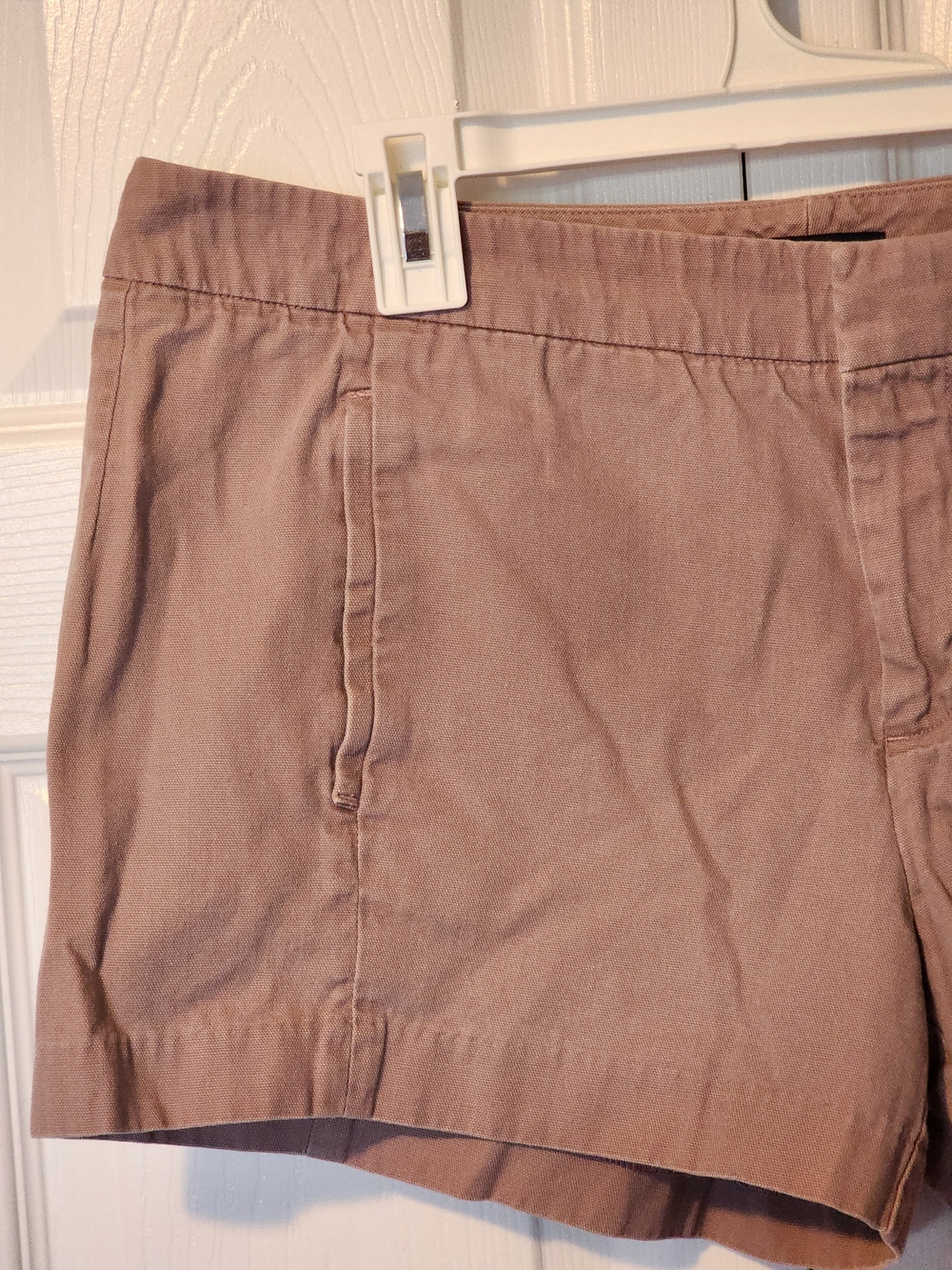GAP Mauve/ Lilac Cotton City Shorts Size 10 - Picture 6 of 13